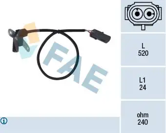 FAE 79024 Krank Sensörü 7700728638 resmi