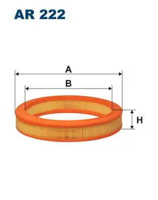FILTRON AR222 Hava Filtresi 6145868 resmi