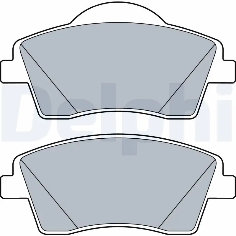 DELPHI LP3528 Ön Fren Balatası resmi