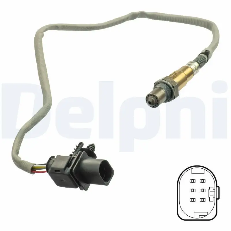 DELPHI ES21092-12B1 Oksijen Sensörü BV6A9Y460AA resmi