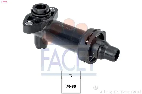 FACET 7.8836 EGR Termostatı 11712247723 resmi