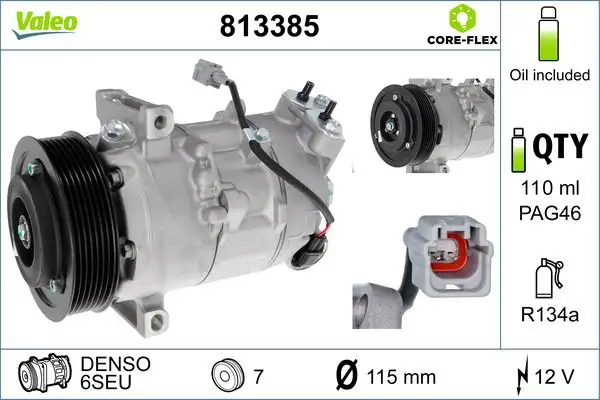 VALEO 813385 Klima Kompresörü resmi