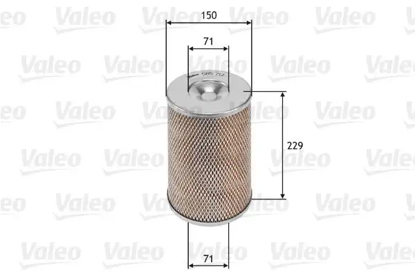 VALEO 585712 Hava Filtresi resmi
