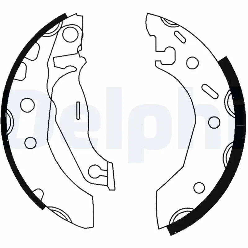DELPHI LS1728 Arka Fren Balatası resmi