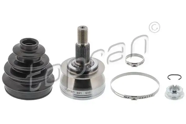TOPRAN 401686001 Aks Kafası (Dış) resmi