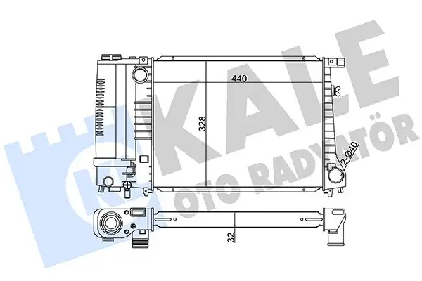 KALE 351865 Radyatör resmi
