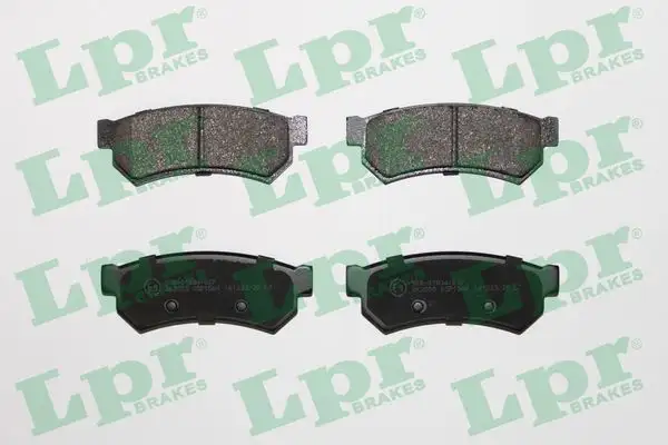 LPR 05P1564 Arka Fren Balatası 5550085Z10000 resmi