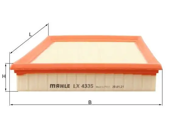MAHLE LX4335 Hava Filtresi resmi