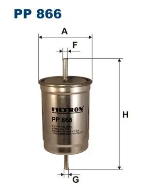 FILTRON PP866 Yakıt Filtresi resmi