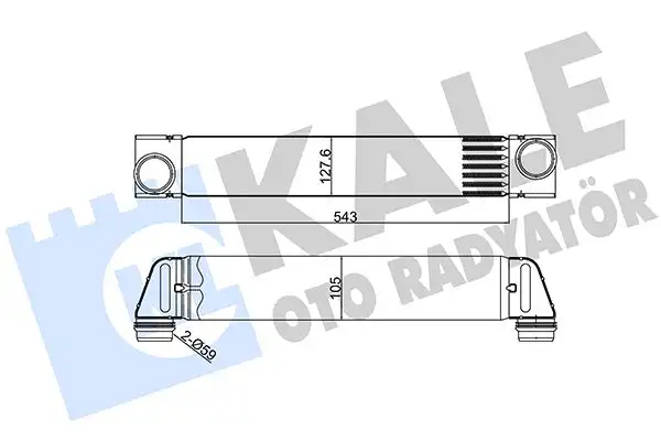 KALE 352440 Turbo Radyatörü resmi