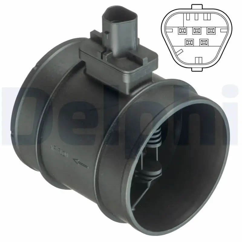 DELPHI AF10410-12B1 Hava Debimetresi 55562426 resmi