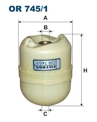 FILTRON OR745/1 Yağ Filtresi resmi