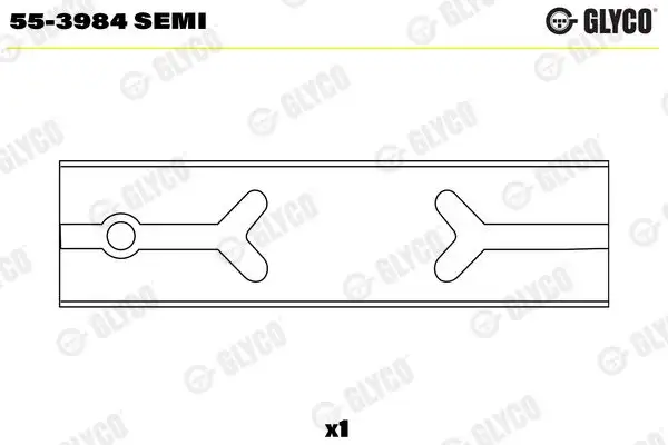GLYCO 55-3984-SEMI Piston Kol Burcu 9657350780 resmi