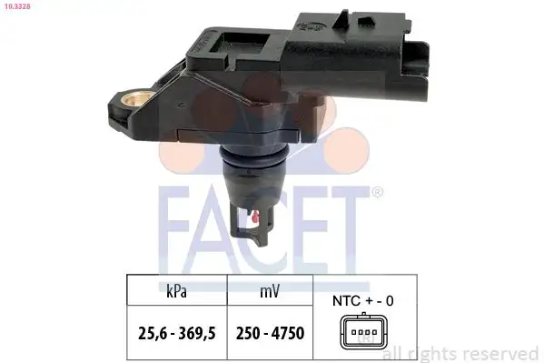 FACET 10.3328 MAP Sensörü resmi