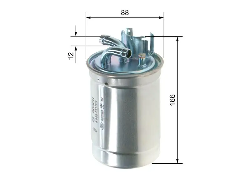 BOSCH 0986450509 Yakıt Filtresi resmi