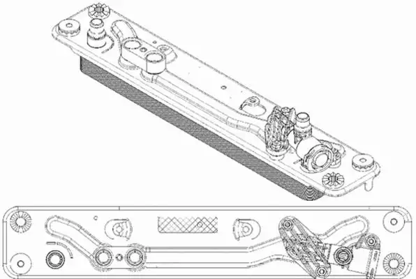 MAHLE CLC182000P Şanzıman Yağ Soğutucu 17217553389 resmi