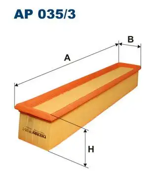 FILTRON AP035/3 Hava Filtresi A1110940204 resmi