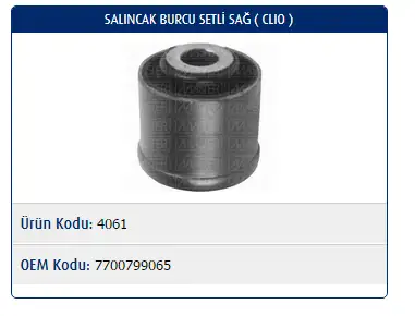 MASTER M4061 Salıncak Burcu 7700799065 resmi