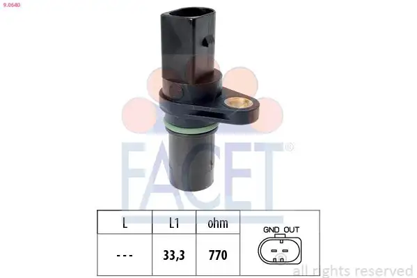 FACET 9.0640 Krank Sensörü 131854 resmi