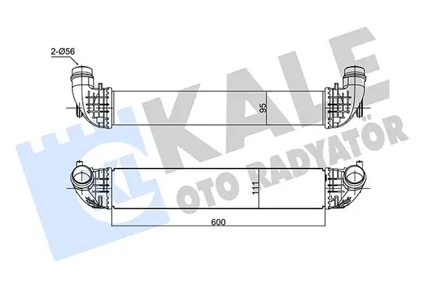 KALE 355910 Turbo Radyatörü resmi