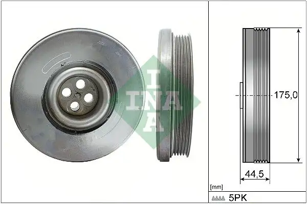 INA 544060410 Krank Kasnağı A6510353112 resmi