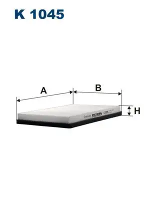 FILTRON K1045 Polen Filtresi 3A0819644 resmi