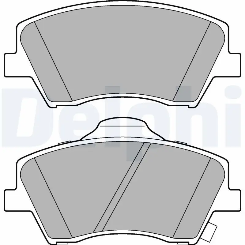 DELPHI LP3264 Ön Fren Balatası resmi