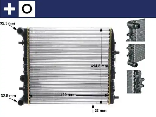 MAHLE CR454000S Radyatör resmi