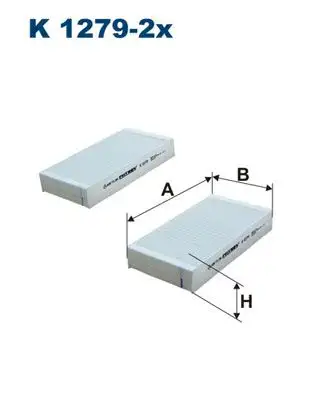 FILTRON K1279-2X Polen Filtresi resmi