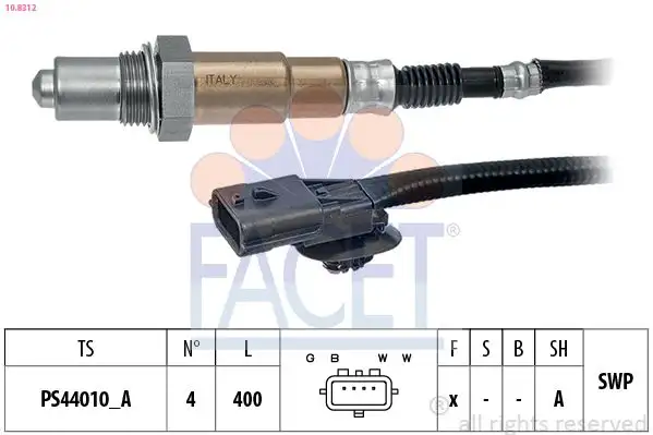 FACET 10.8312 Oksijen Sensörü 8200830903 resmi