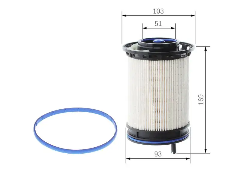 BOSCH F026402207 Yakıt Filtresi resmi