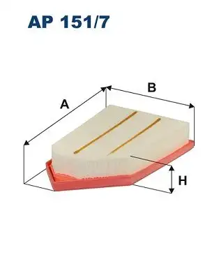 FILTRON AP151/7 Hava Filtresi resmi