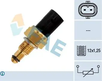 FAE 33880 Yakıt Sıcaklığı Sensörü A0009050800 resmi