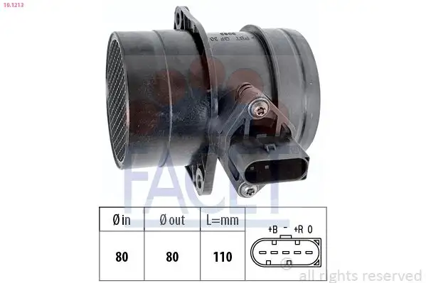 FACET 10.1213 Hava Debimetresi 071906461AX resmi
