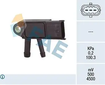 FAE 16146 Egzoz Basınç Sensörü 31370160 resmi