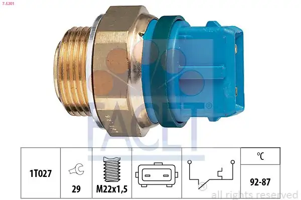 FACET 7.5201 Fan Müşiri 126443 resmi