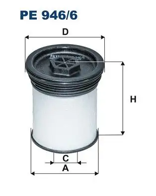 FILTRON PE946/6 Yakıt Filtresi resmi