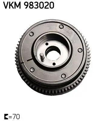 SKF VKM983020 Eksantrik Vanoşu (Egzoz) resmi