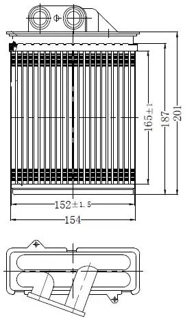 ORIS KFI015032 Kalorifer Radyatörü 77362540 resmi