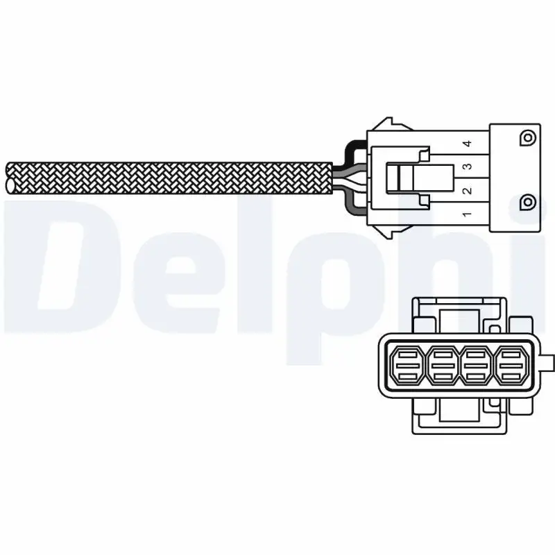 DELPHI ES10797-12B1 Oksijen Sensörü resmi