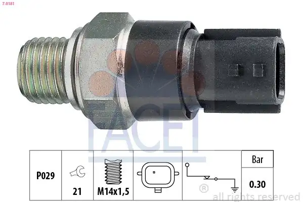 FACET 7.0181 Yağ Müşiri 8200359633 resmi