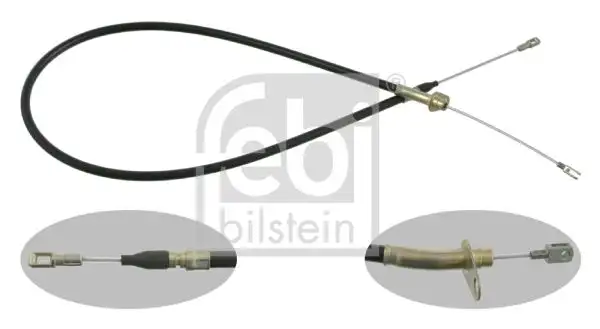 FEBI 18115 El Fren Halatı (Arka Sol) A1234200485 resmi