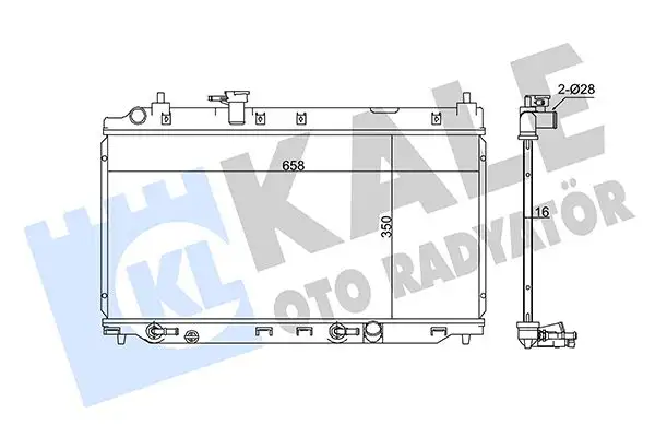 KALE 341950 Radyatör resmi