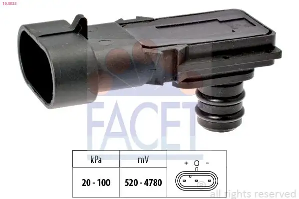 FACET 10.3023 MAP Sensörü resmi