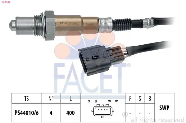 FACET 10.8558 Oksijen Sensörü 226A05TA0A resmi