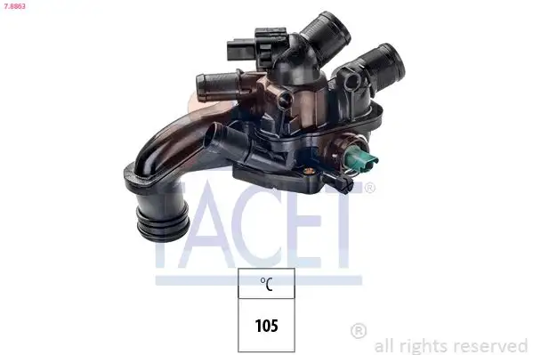 FACET 7.8863 Termostat 9810916880 resmi