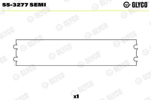 GLYCO 55-3277-SEMI Piston Kol Burcu 052105431 resmi