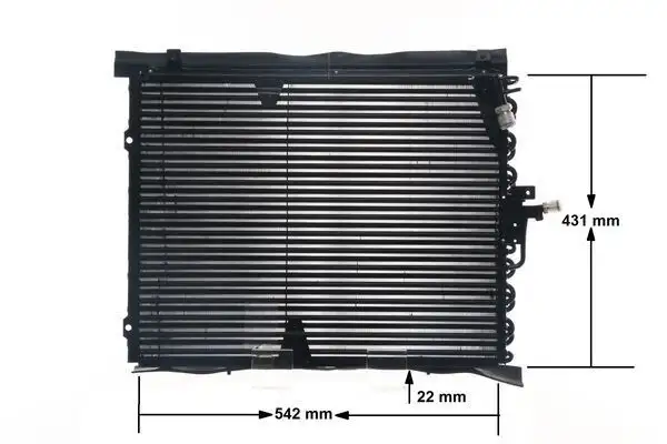 MAHLE AC133000S Klima Radyatörü A1248301070 resmi
