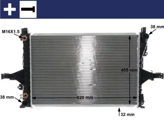 MAHLE CR1547000S Radyatör resmi