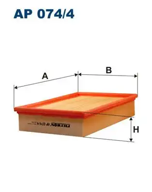FILTRON AP074/4 Hava Filtresi resmi